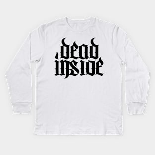 Dead Inside Kids Long Sleeve T-Shirt